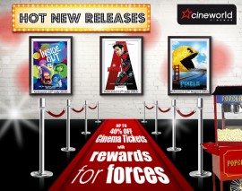 Rewards for Forces Summer Films