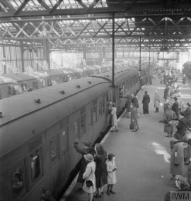 Euston Station 1944