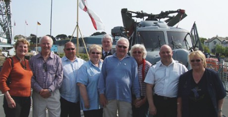 Final Visit to HMS Cornwall
